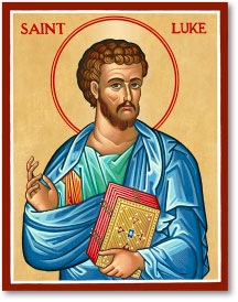 icon of St. Luke from Monastery Icons
